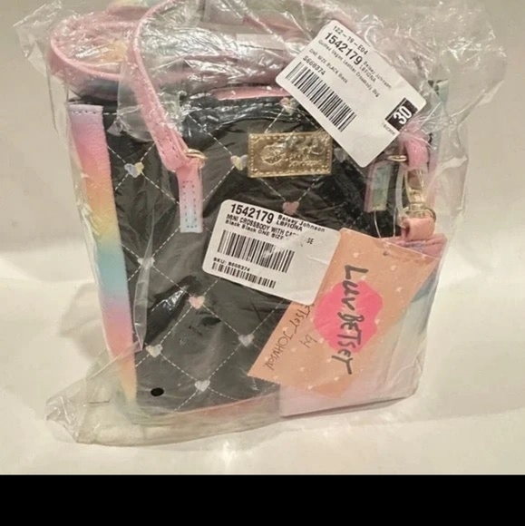 HP 🎉 NWT Luv Betsey By Betsey Johnson Mini Crossbody 💖 - Picture 11 of 16